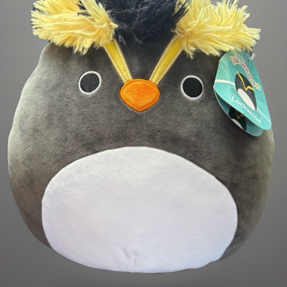 Squishmallows Lockwood Rockhopper Penguin Plush stuffed animal toy